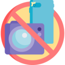 electronics,signs,smartphone,holidays,shapes and symbols,not allowed,no picture taking,no camera,no pictures,no cameras,camera outline